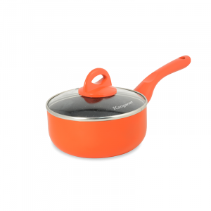 Colored saucepan with lid KG 921