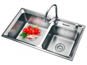 Antibacterial Stainless Steel Sink KG 8345
