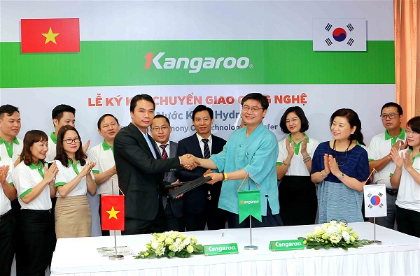 Kangaroo ký kết Chuyển giao công nghệ Tạo nước Kiềm Hydrogen với Tập đoàn Công Nghệ Hàn Quốc_2