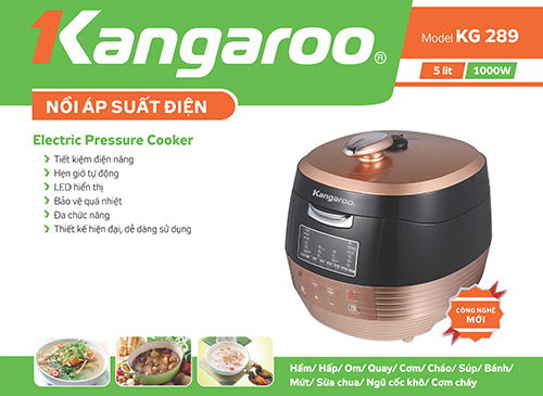Nồi áp suất điện Kangaroo KG289