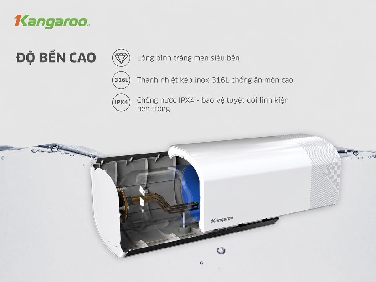 Bình nước nóng Kangaroo KG79A1