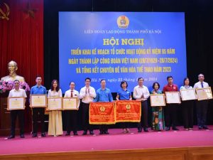 Công đoàn Kangaroo nhận bằng khen từ Tổng Liên đoàn Lao động Việt Nam