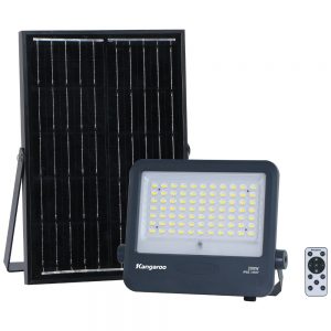 Đèn LED pha năng lượng mặt trời mặt ngang Kangaroo KG-FLSLPH-200W1800
