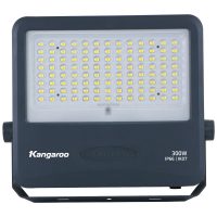 Đèn LED pha năng lượng mặt trời mặt ngang Kangaroo KG-FLSLPH-300W2400