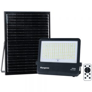 Đèn LED pha năng lượng mặt trời mặt ngang Kangaroo KG-FLSLPH-400W3000