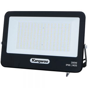 Đèn led pha chiếu rộng mặt kính Kangaroo KG-FLGA-200W20000CW-S
