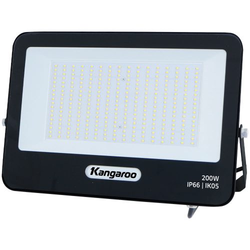 Đèn led pha chiếu rộng mặt kính Kangaroo KG-FLGA-200W20000CW-S