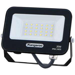 Đèn LED pha chiếu rộng mặt kính Kangaroo KG-FLGA-20W2000WW-S