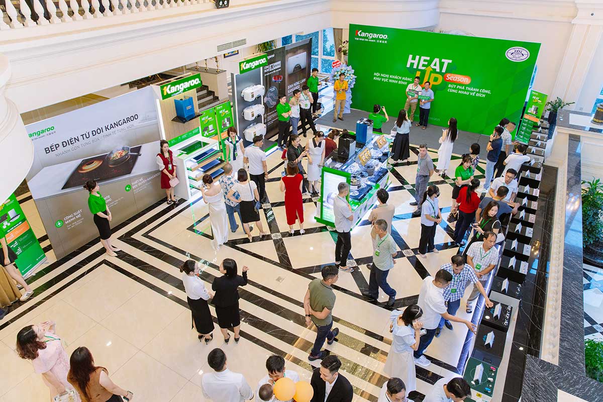 Kangaroo ra mắt Bình nước nóng 2025 cùng thiết bị nhà bếp tại các khu vực toàn miền Bắc Kangaroo ra mắt Bình nước nóng 2025 cùng thiết bị nhà bếp tại các khu vực toàn miền Bắc