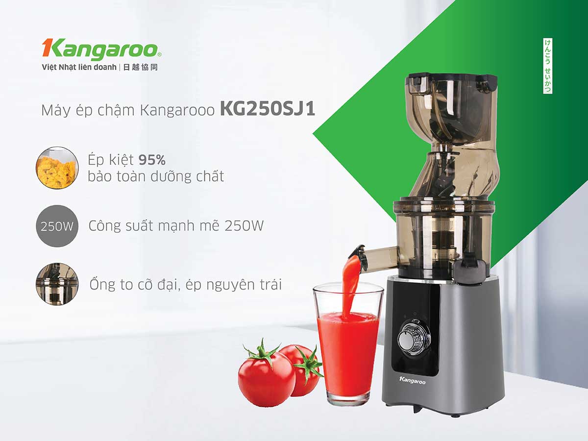 Máy ép chậm Kangaroo KG250SJ1