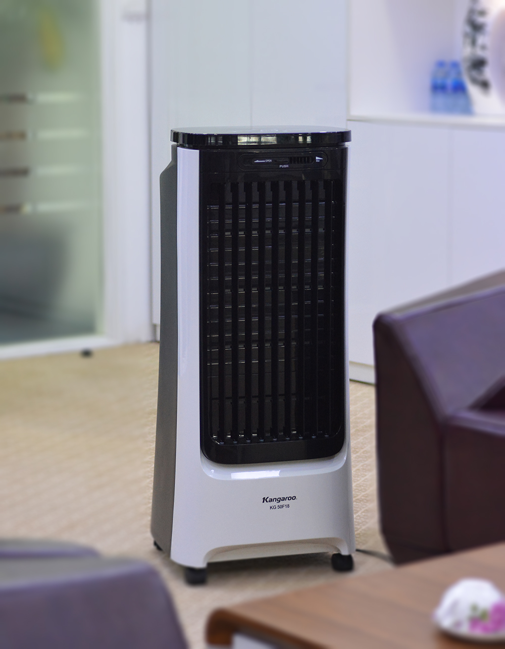 Fans are equipped with SQD engine with powerful capacity up to 130W 