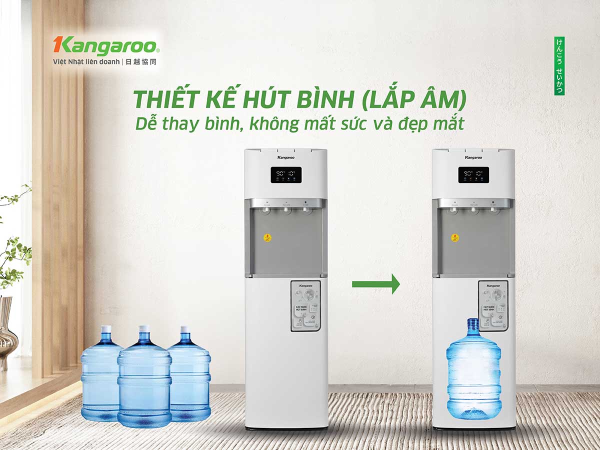 Máy làm nóng lạnh nước uống Kangaroo KGWD03B1D