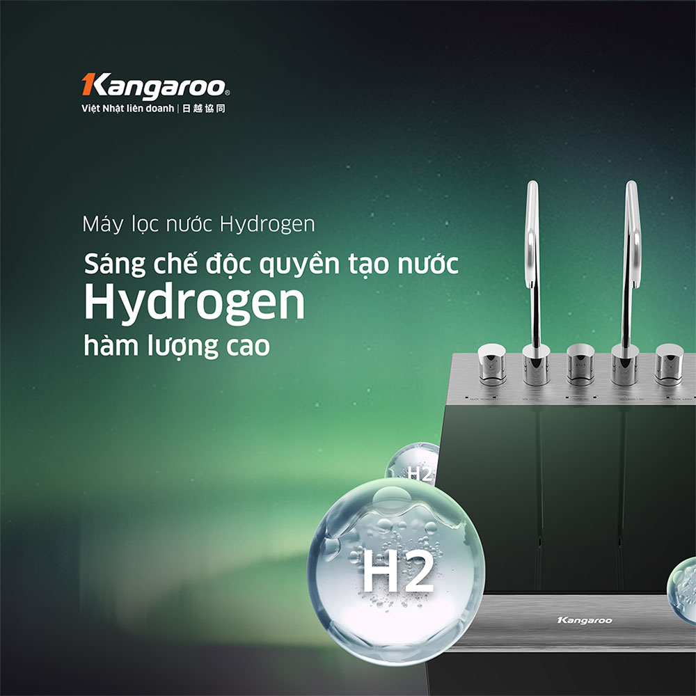 Máy lọc nước Hydrogen - Năng lượng sống khỏe từ nước