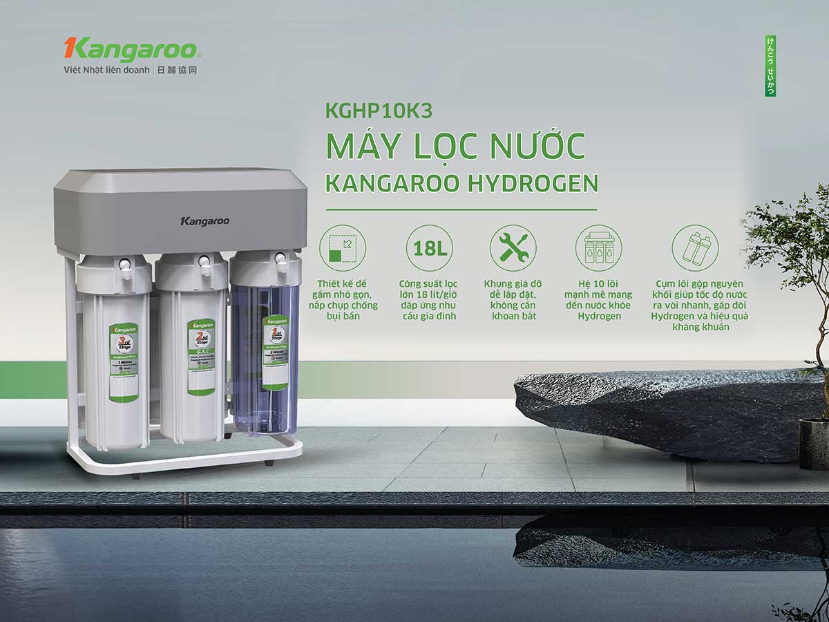 Máy lọc nước Kangaroo Hydrogen KGHP10K3
