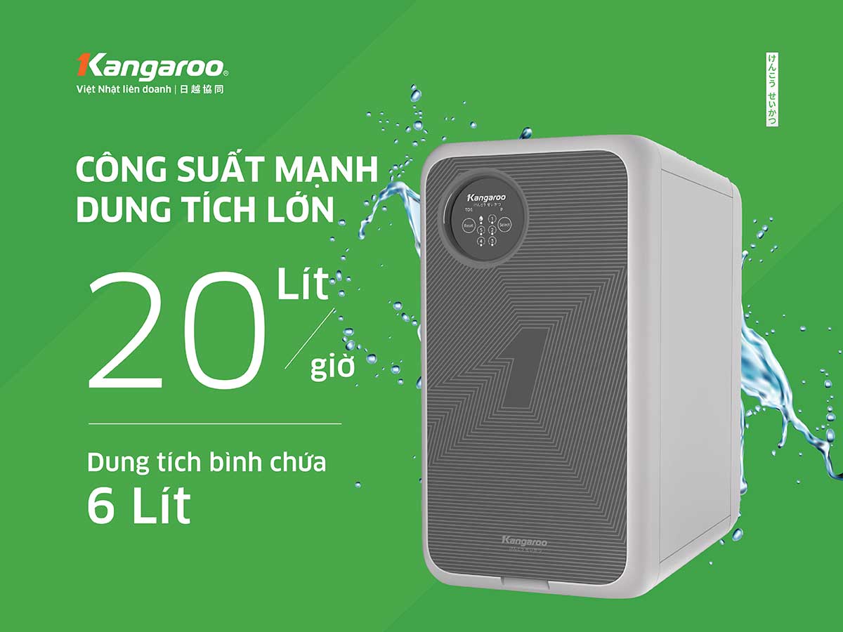 Máy lọc nước Kangaroo Hydrogen KG100US