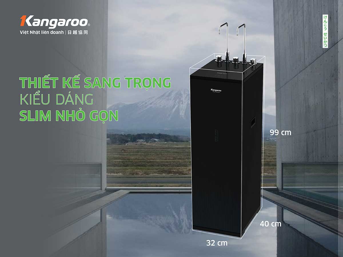 Máy lọc nước nóng lạnh Kangaroo Hydrogen KG10A15