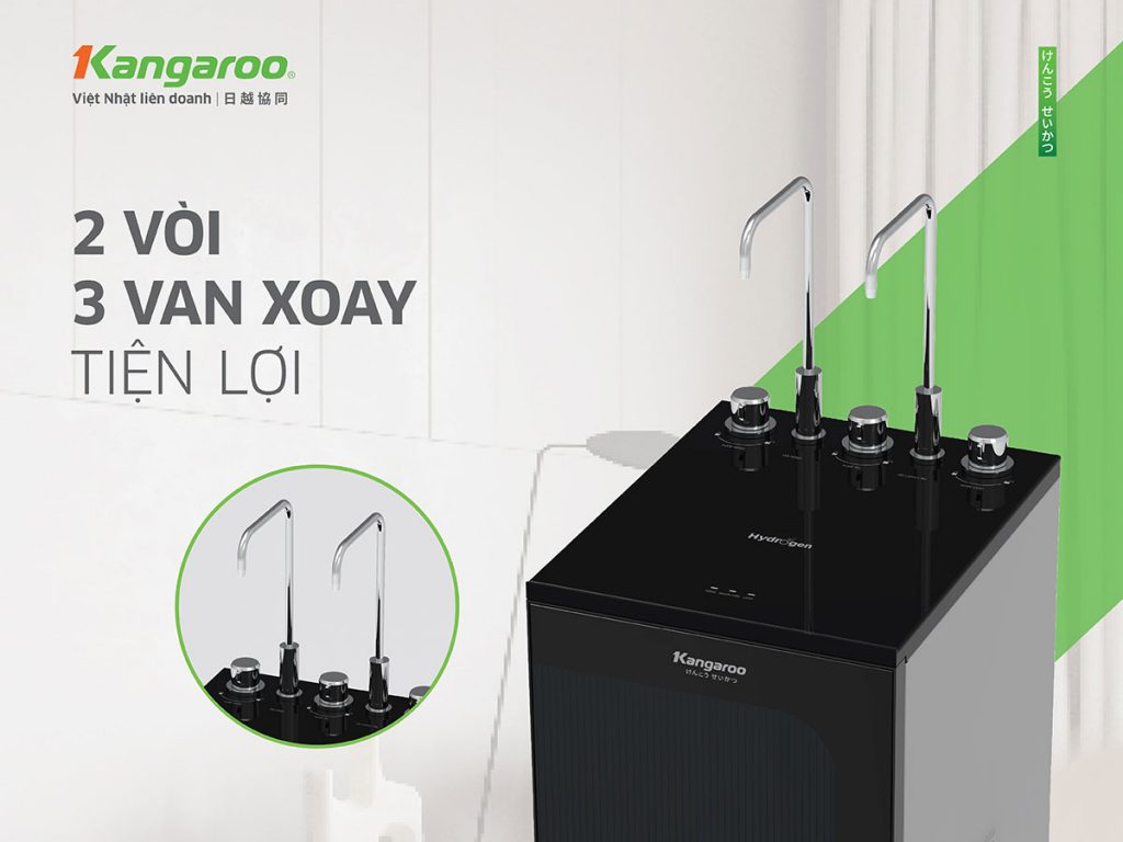 Máy lọc nước Kangaroo Hydrogen Infinity nóng lạnh KG10A16 ⋆ Kangaroo Group