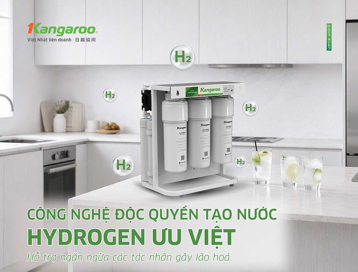 Máy lọc nước Kangaroo Hydrogen KG10K8H1
