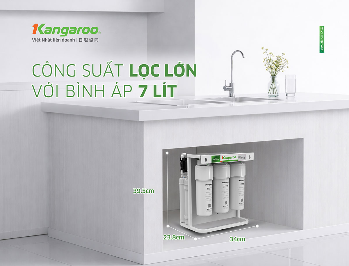 Máy lọc nước Kangaroo Hydrogen KG10K8H1