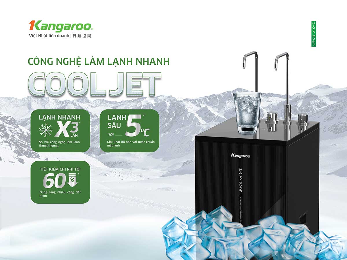 Máy lọc nước Kangaroo nóng lạnh KG10S16N3 Máy lọc nước Kangaroo nóng lạnh KG10S16N3