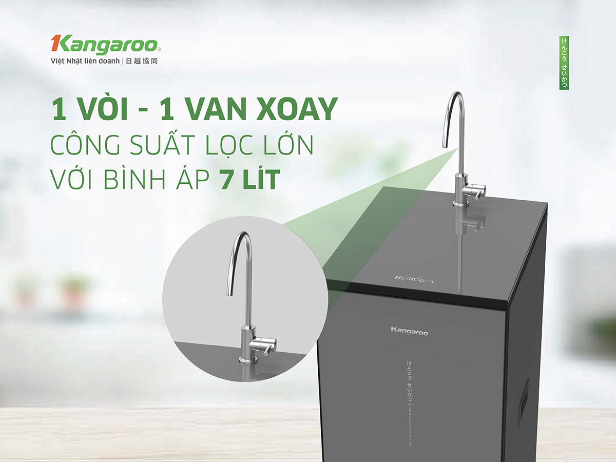 Máy lọc nước Kangaroo Hydrogen KG10S24H1