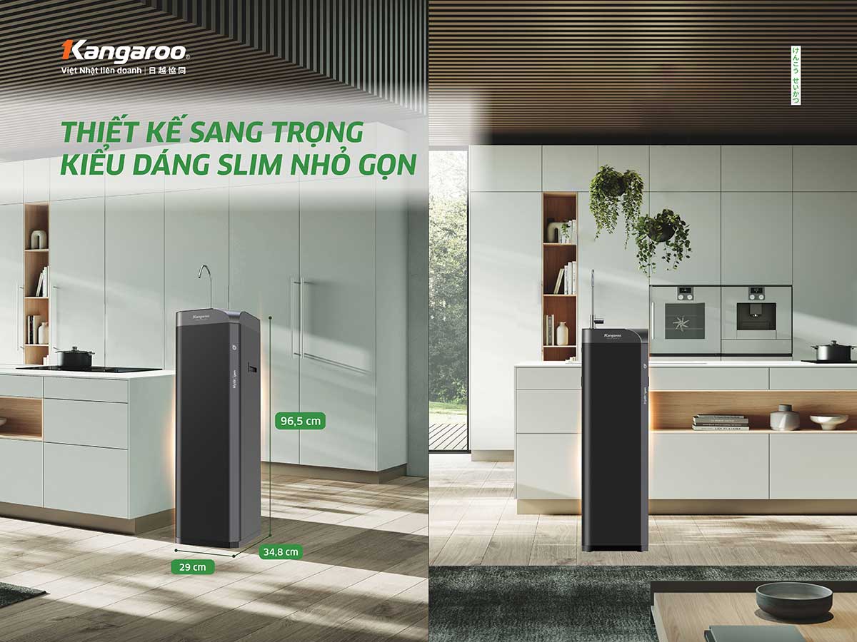 Máy lọc nước Kangaroo Hydrogen Waterfall KG10W2