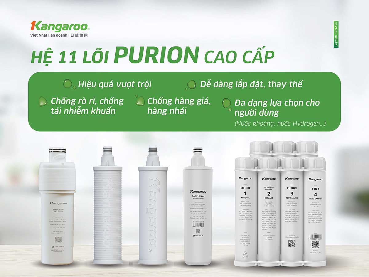 Máy lọc nước Kangaroo Hydrogen KG11K11H1