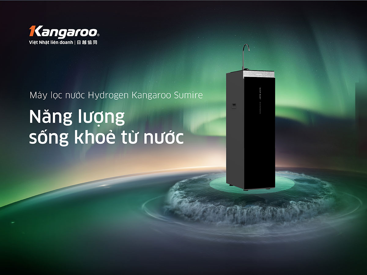 Máy lọc nước 12 lõi Kangaroo Hydrogen KG12HA