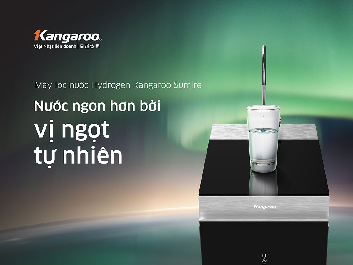 Máy lọc nước 12 lõi Kangaroo Hydrogen KG12HA