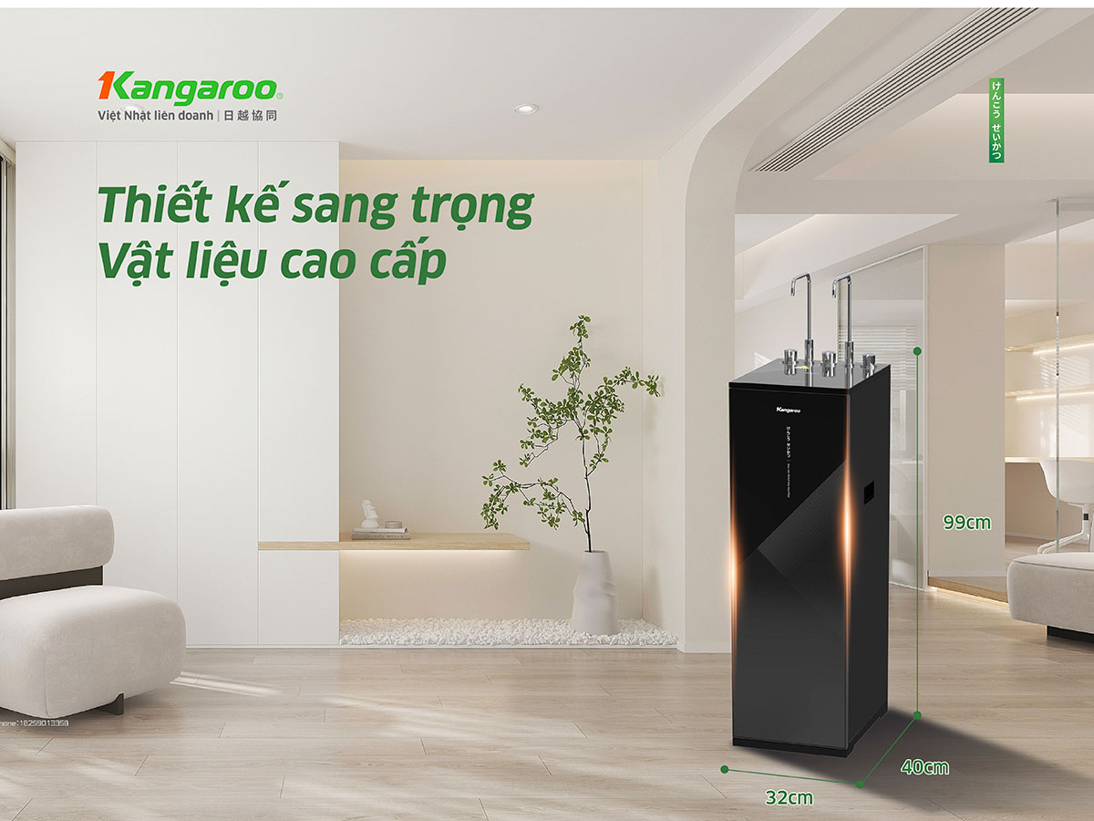 Máy lọc nước Kangaroo Hydrogen nóng lạnh KG12S19H3