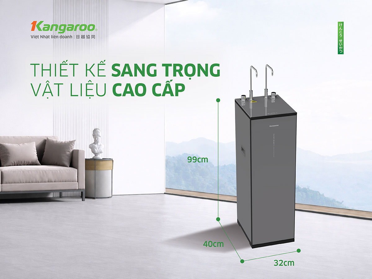 Máy lọc nước Kangaroo Hydrogen nóng lạnh KG12S26H3