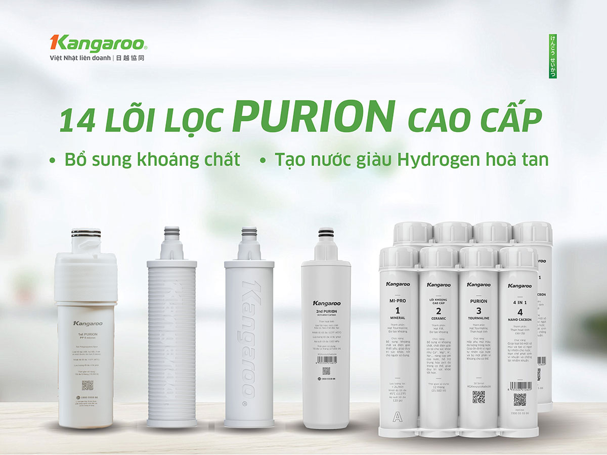 Máy lọc nước Kangaroo Hydrogen KG14K6H1