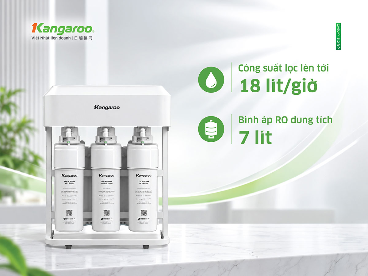 Máy lọc nước Kangaroo Hydrogen KG14K6H1
