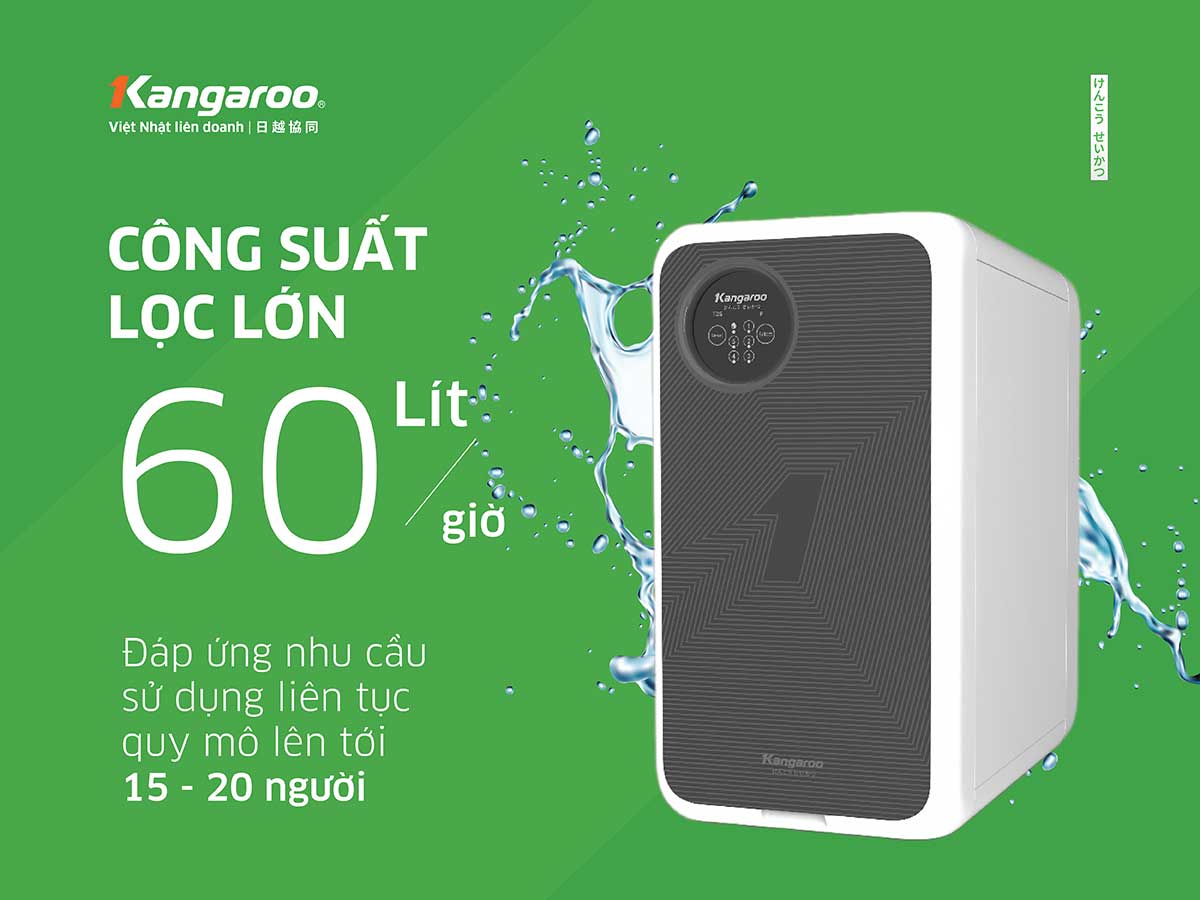 Máy lọc nước Kangaroo Hydrogen KG400US