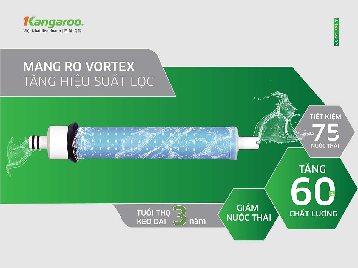 Máy lọc nước Kangaroo Hydrogen chân quỳ KGRP10