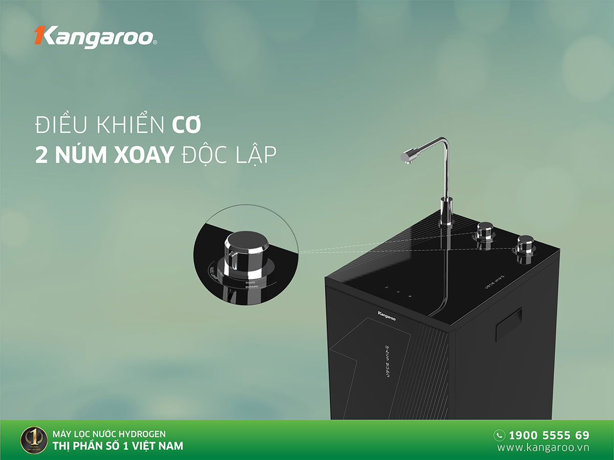 Máy lọc nước nóng lạnh Kangaroo Hydrogen Infinity KG10A9I