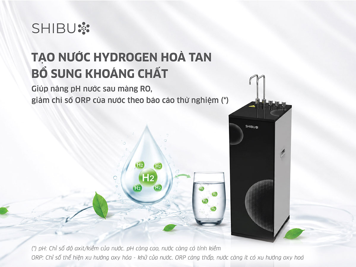 Máy lọc nước SHIBU Hydrogen nóng lạnh SB28 Máy lọc nước SHIBU Hydrogen nóng lạnh SB28