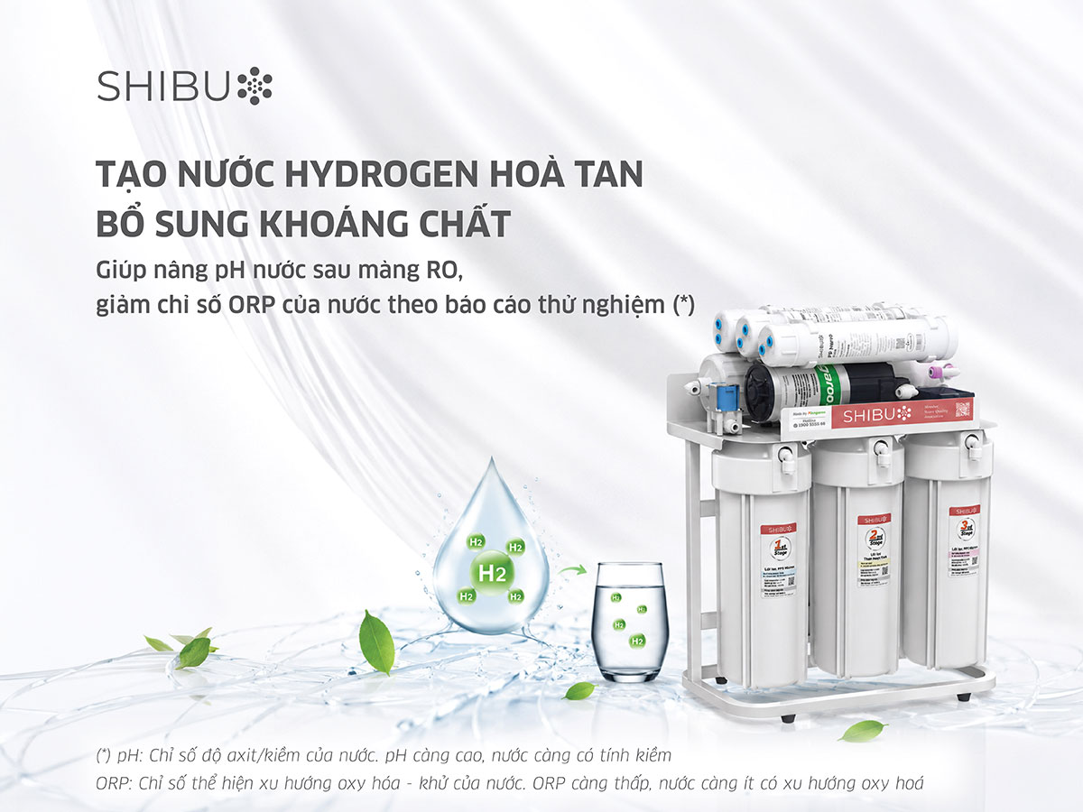 Máy lọc nước SHIBU Hydrogen SB35 Máy lọc nước SHIBU Hydrogen SB35