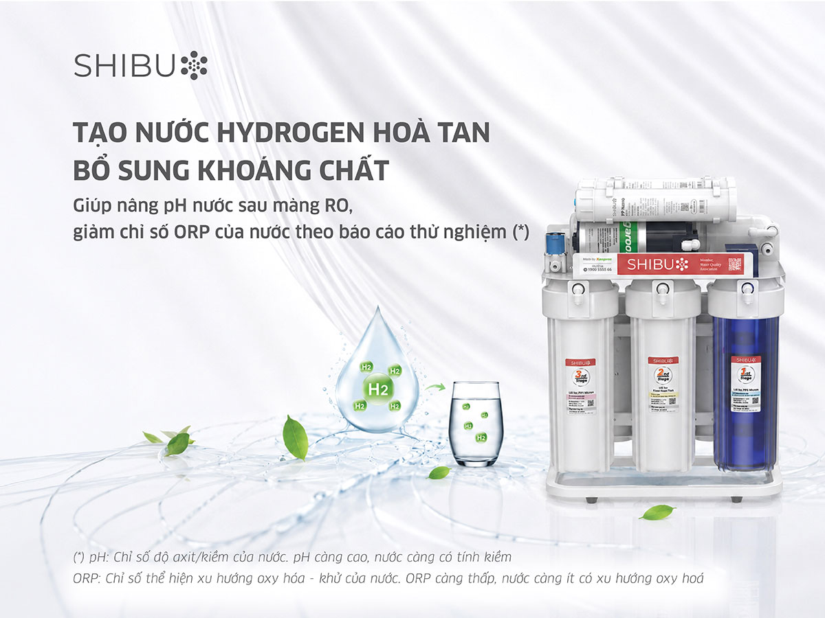 Máy lọc nước SHIBU Hydrogen SB35 Máy lọc nước SHIBU Hydrogen SB35