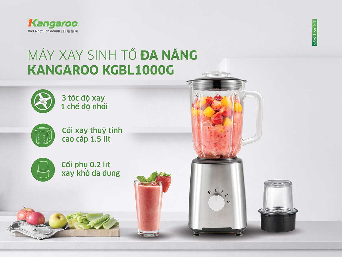 Máy xay sinh tố Kangaroo KGBL1000G