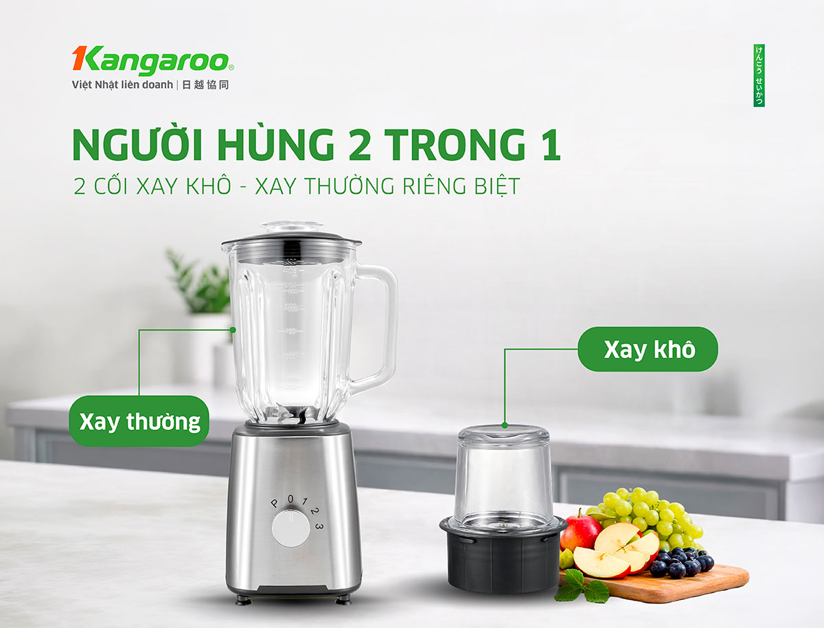 Máy xay sinh tố Kangaroo KGBL1000G