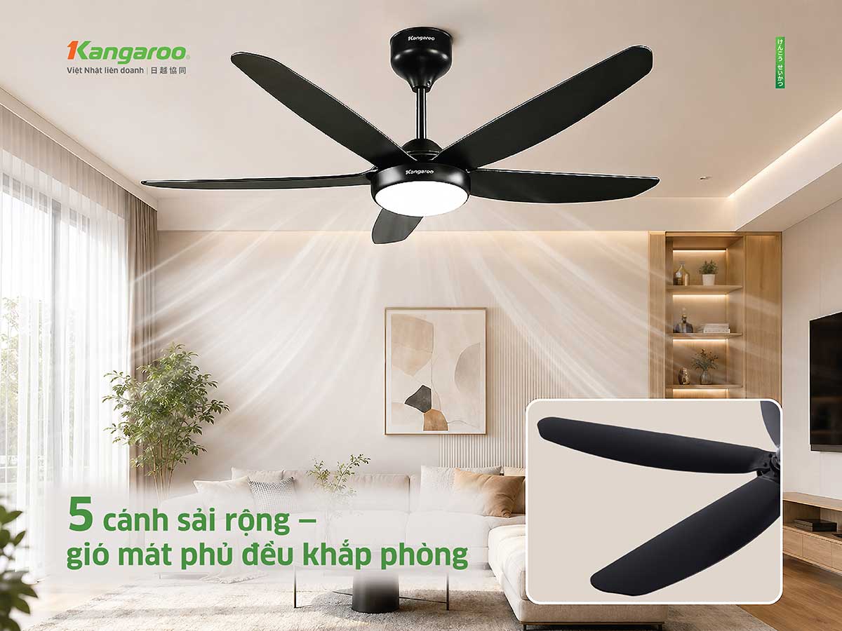 Quạt trần Kangaroo KGCF5DCL2