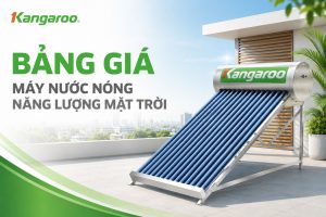 bảng giá máy nước nóng năng lượng mặt trời