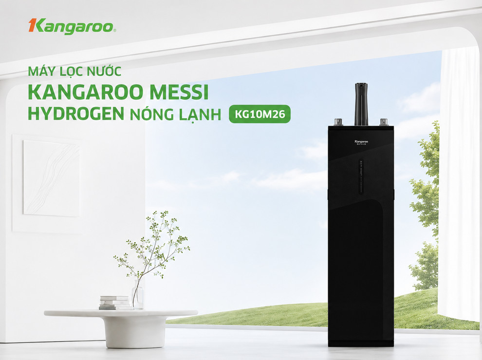 Máy lọc nước Kangaroo Messi Hydrogen KG10M26