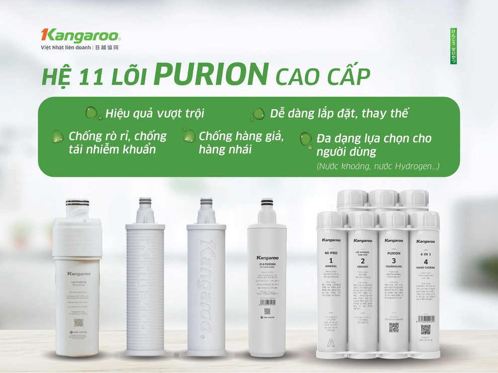 Máy lọc nước giúp gia đình chủ động nguồn nước sạch, phù hợp với nhiều nhu cầu sử dụng khác nhau