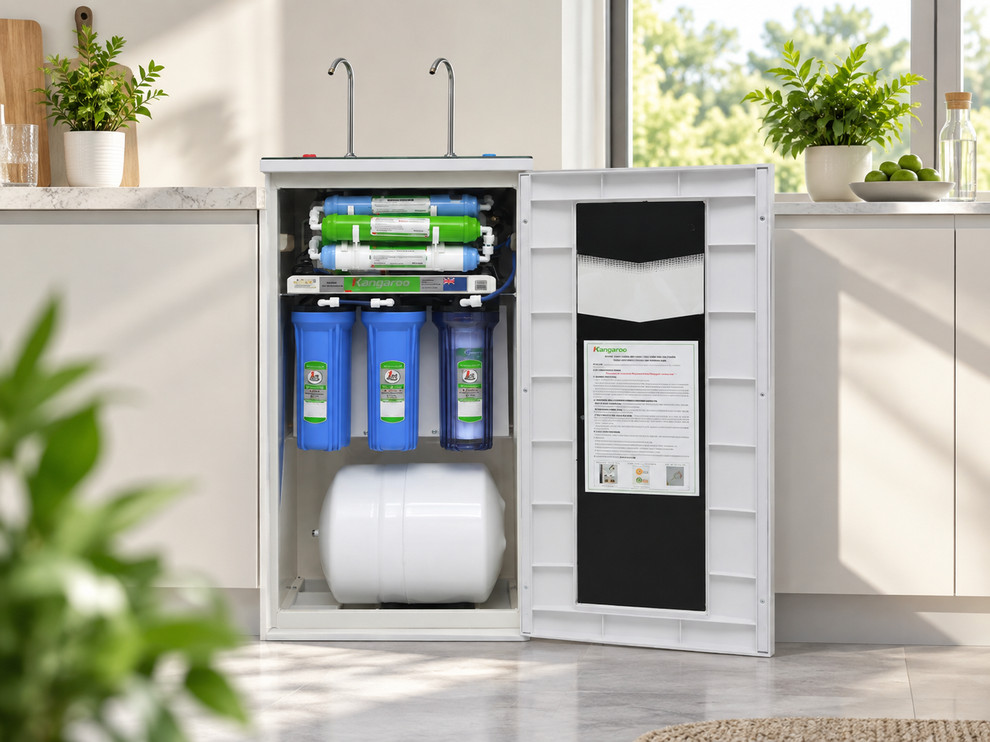 Kiểm tra và bơm hơi bình áp đúng cách giúp máy lọc nước hoạt động ổn định