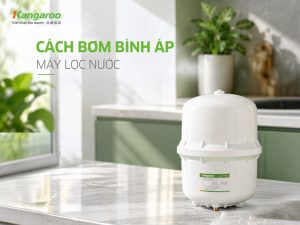 cách bơm bình áp máy lọc nước