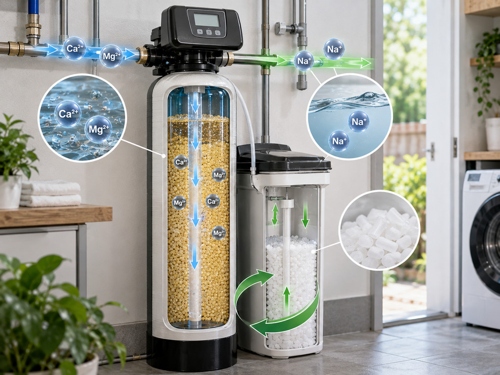 Phương pháp giúp hạn chế cặn trắng trong đường ống và các thiết bị sử dụng nước