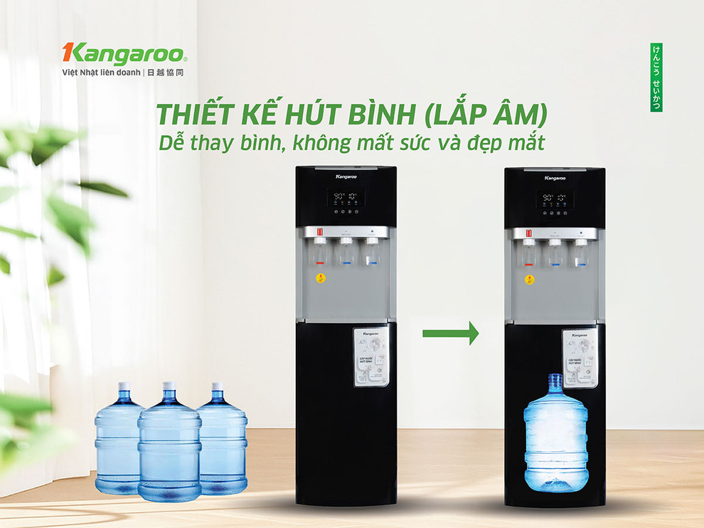 Lưu ý sử dụng nguồn nước đầu vào đảm bảo, mua bình nước chất lượng