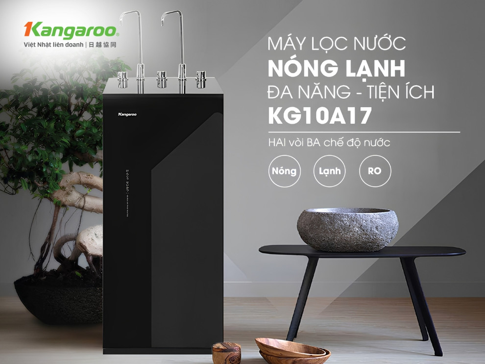 Máy lọc nước Kangaroo nóng lạnh KG10A17